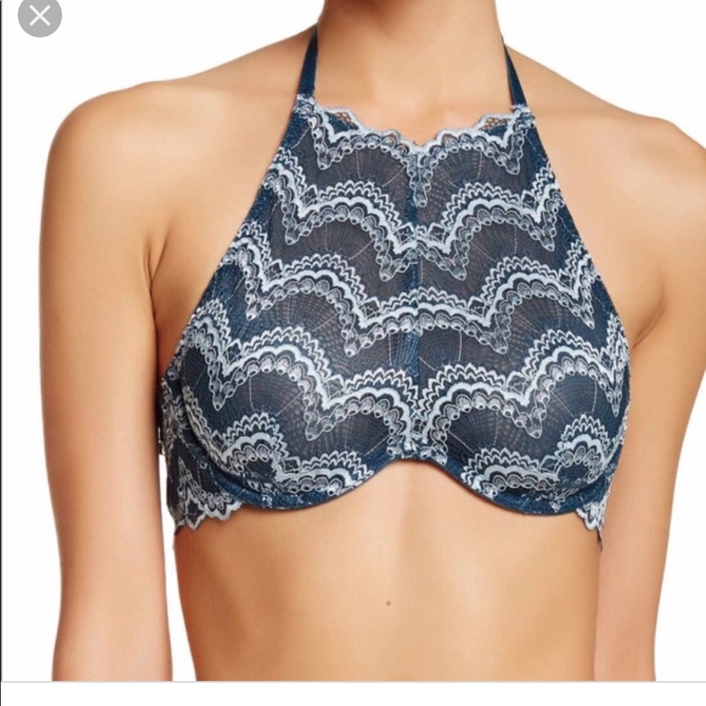 Free People Scalloped Underwire Bra